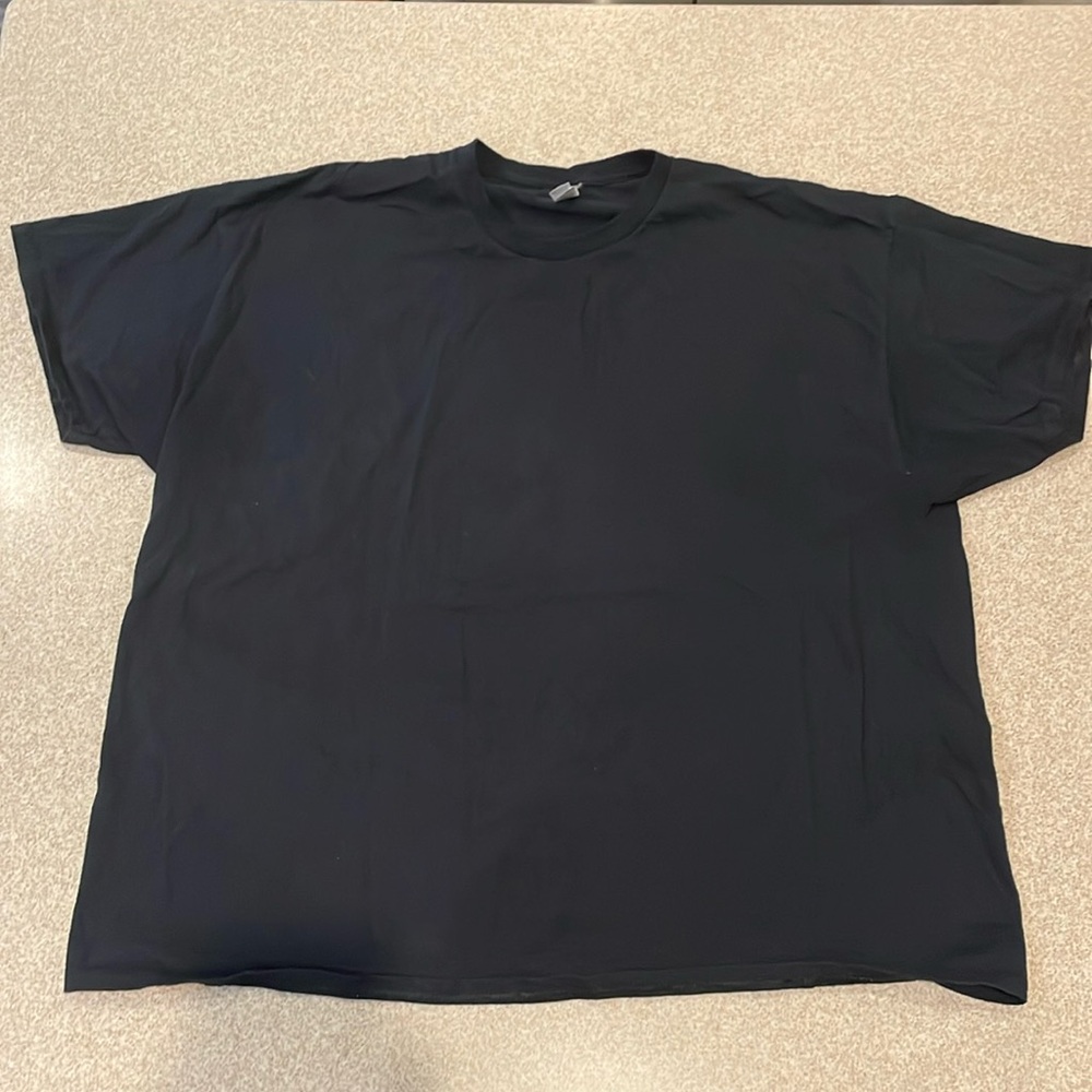 men’s 3X black t-shirt